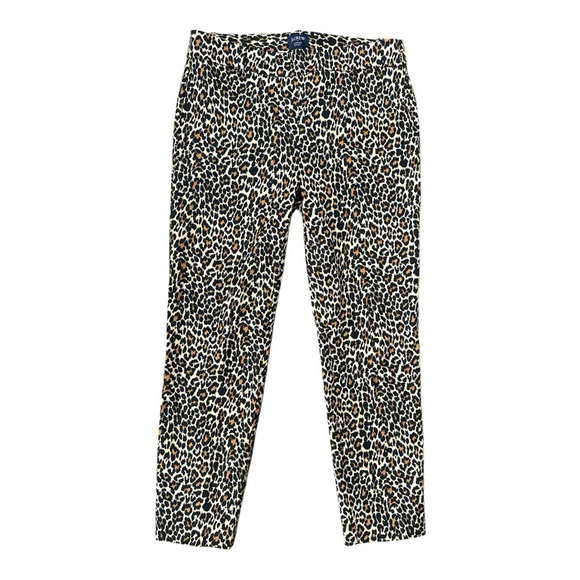 J CREW Animal Print Winnie Pant - Picture 1 of 8